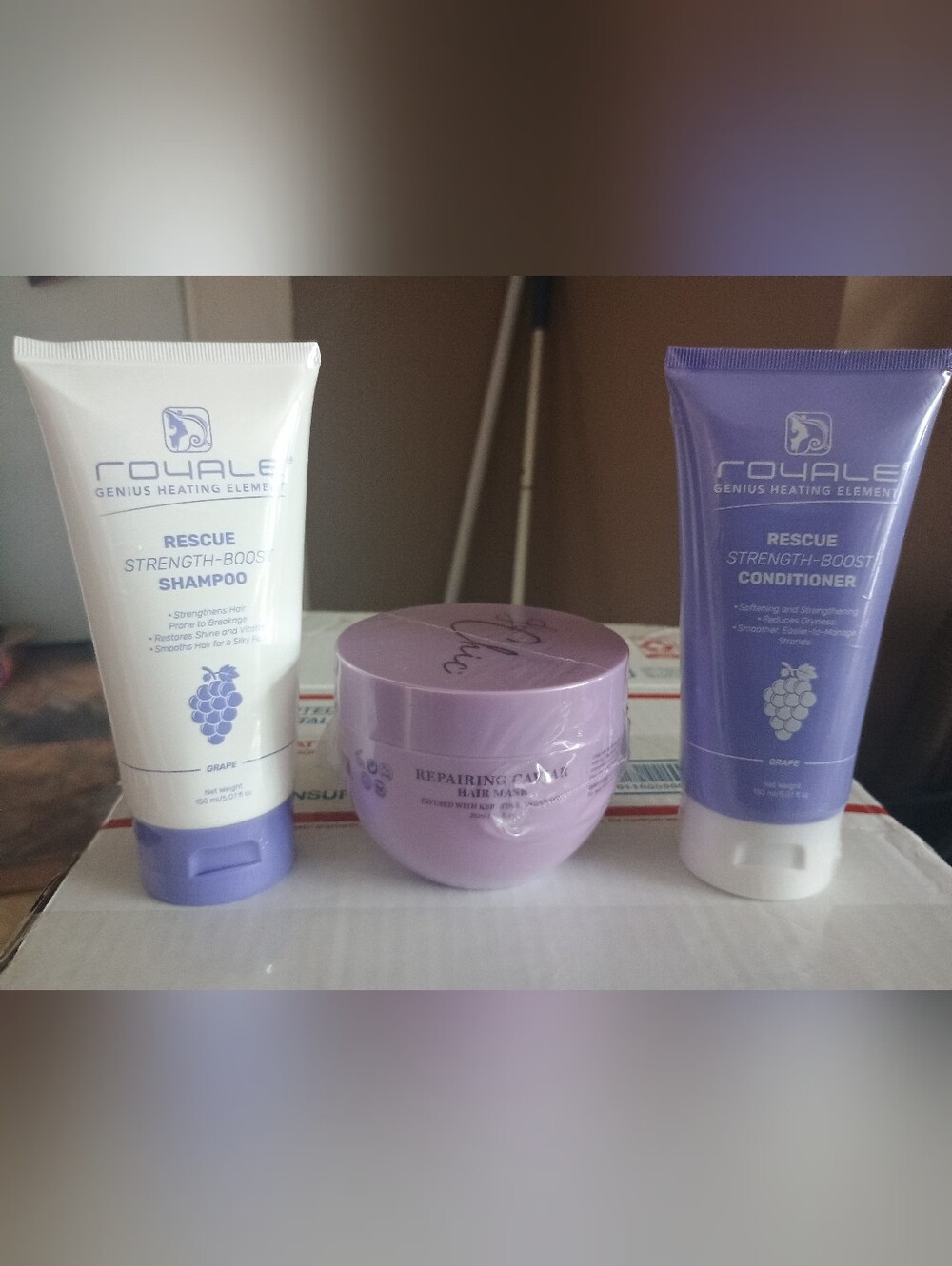 Repairing Care Hair Mask - Lavender - Unbranded